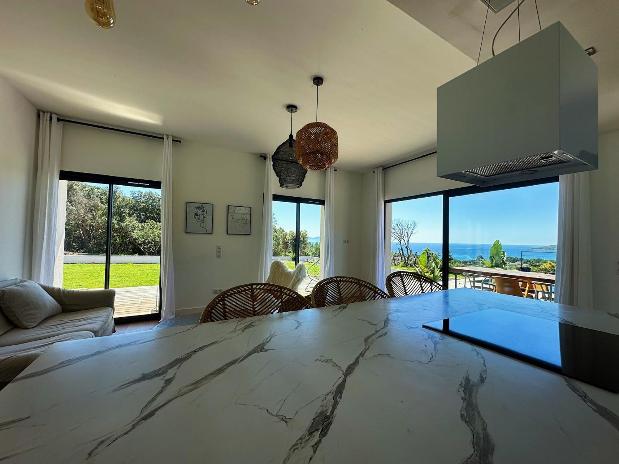 Villas De Standing Avec Magnifique Vue Mer Et Piscines Privees, Sagone ساغون المظهر الخارجي الصورة