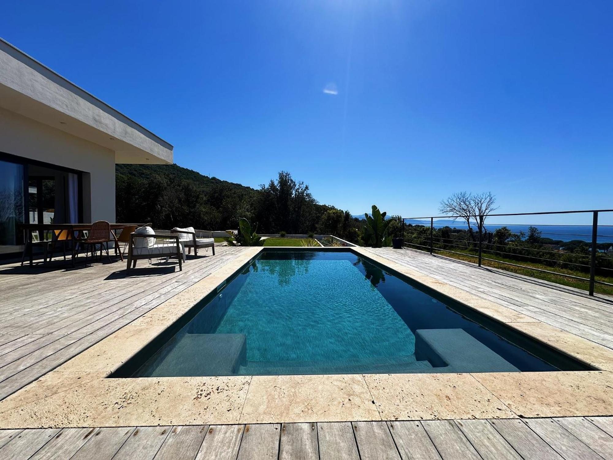 Villas De Standing Avec Magnifique Vue Mer Et Piscines Privees, Sagone ساغون المظهر الخارجي الصورة