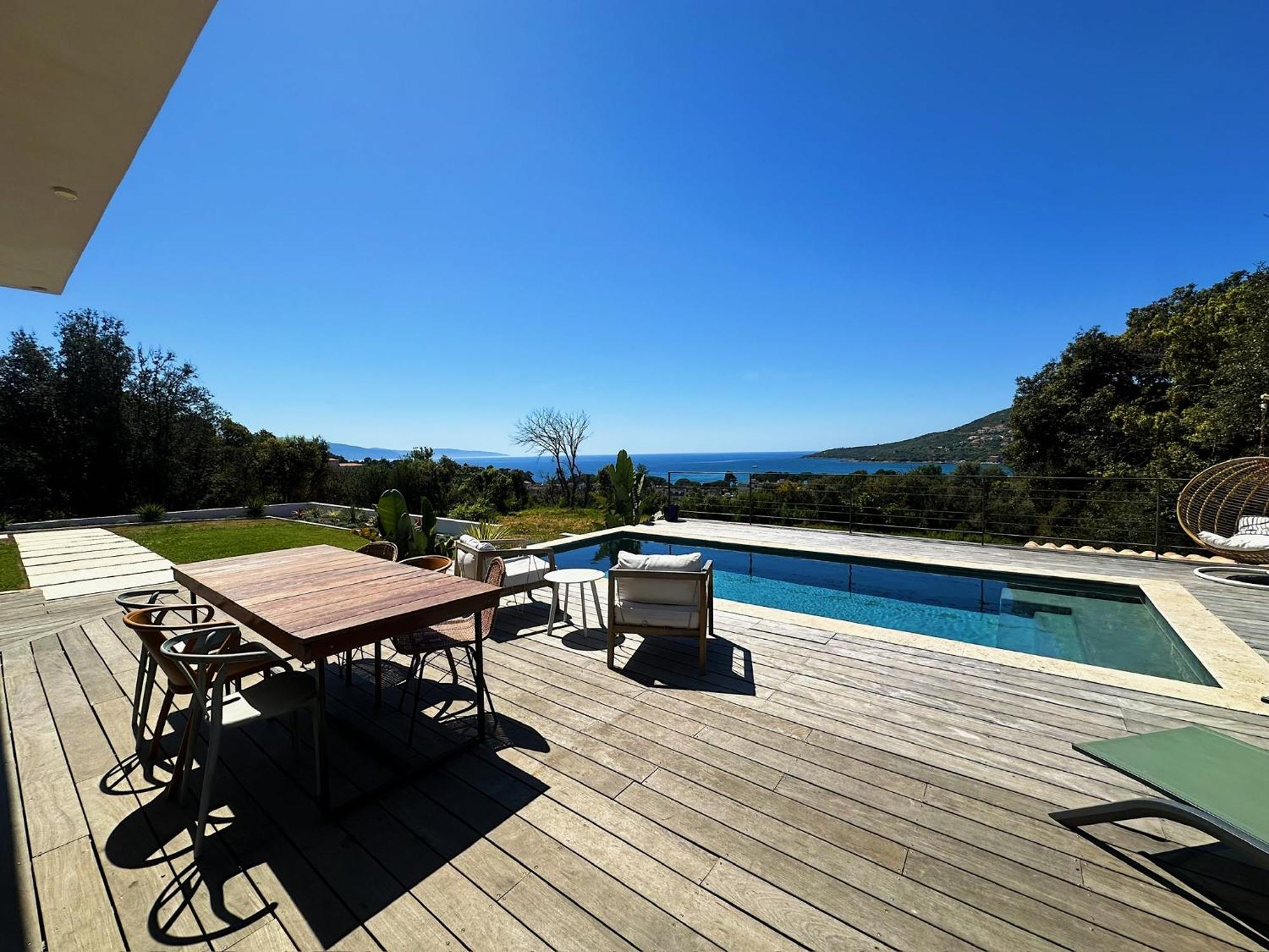 Villas De Standing Avec Magnifique Vue Mer Et Piscines Privees, Sagone ساغون المظهر الخارجي الصورة