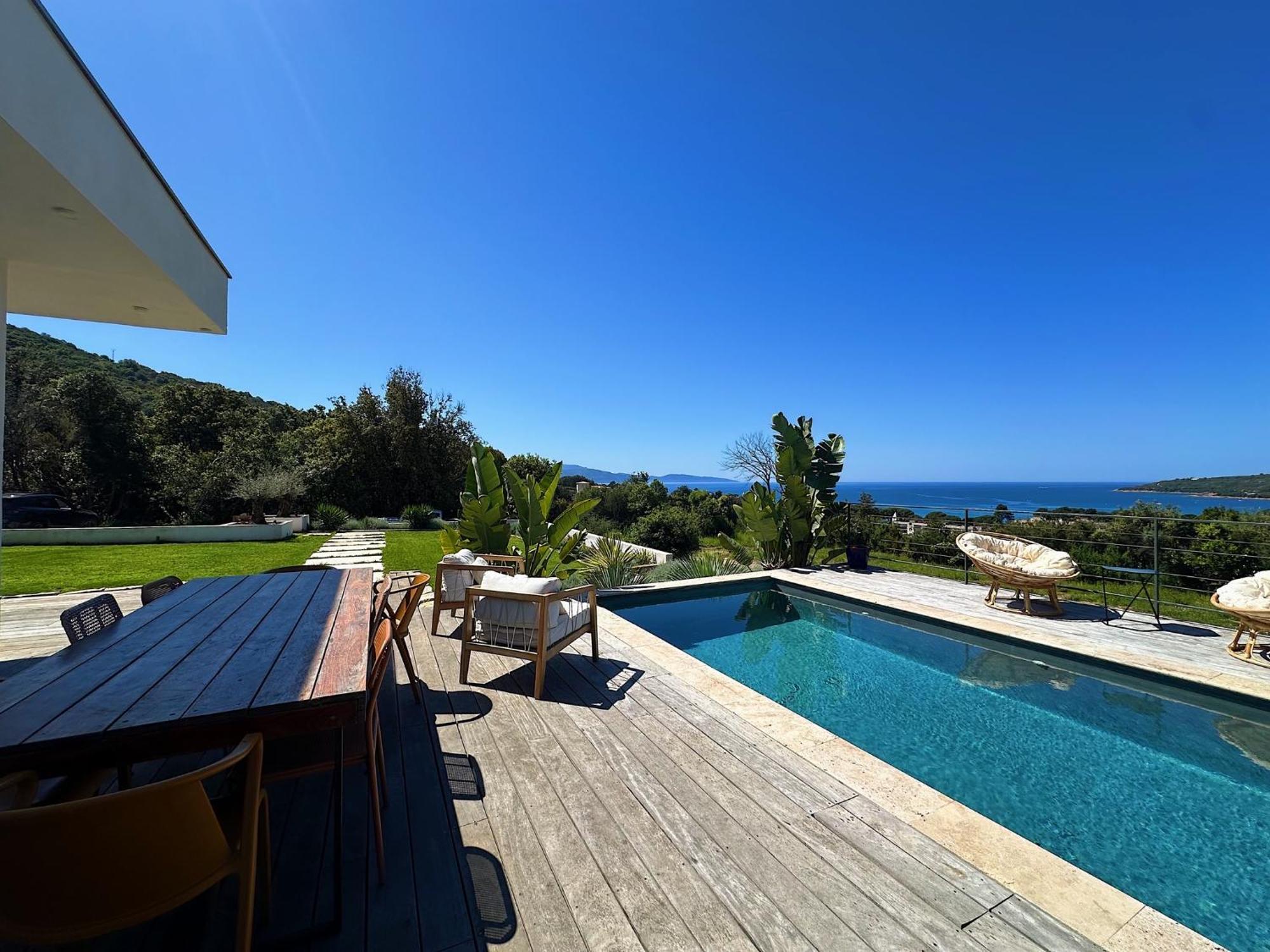 Villas De Standing Avec Magnifique Vue Mer Et Piscines Privees, Sagone ساغون المظهر الخارجي الصورة