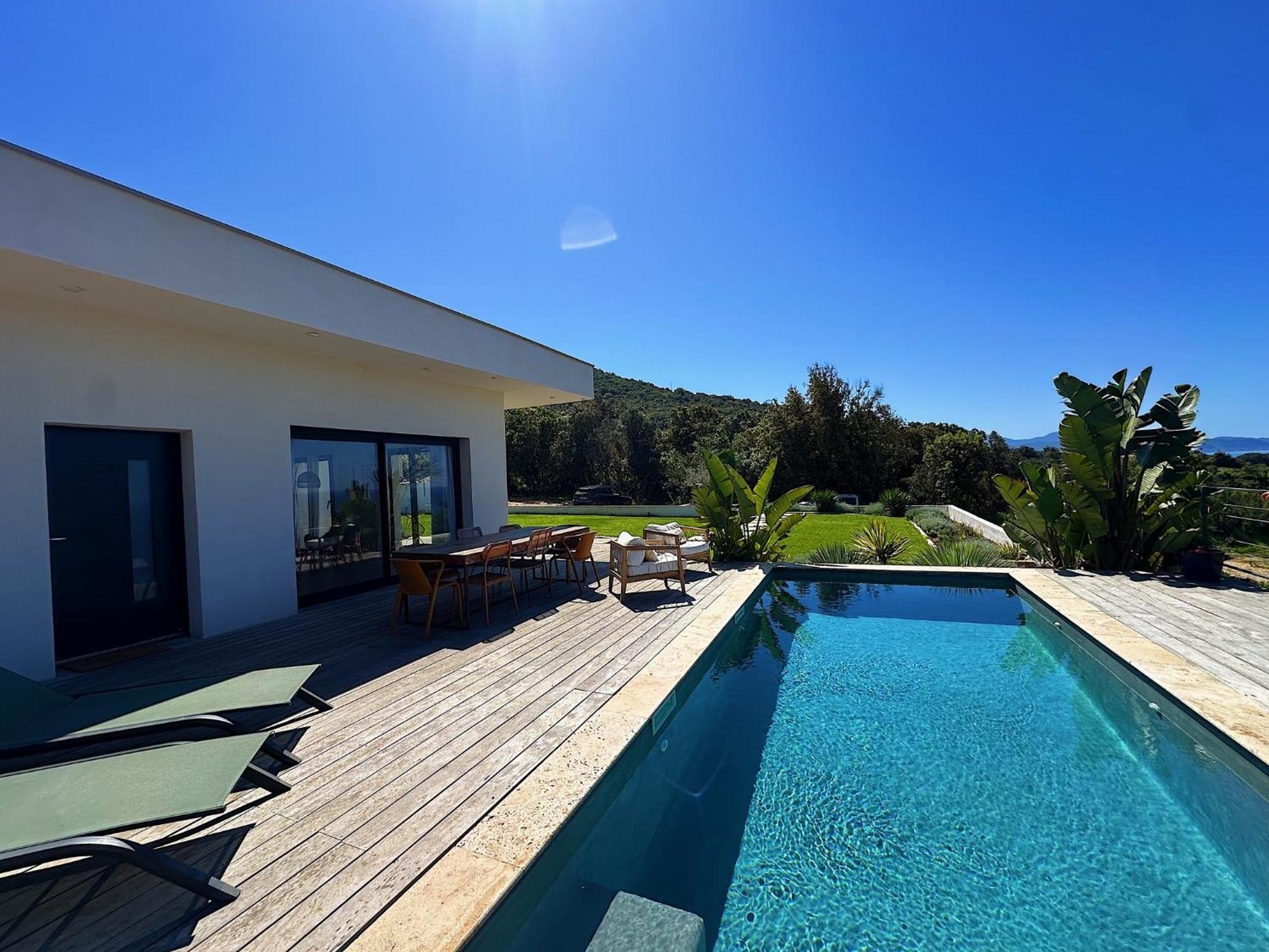 Villas De Standing Avec Magnifique Vue Mer Et Piscines Privees, Sagone ساغون المظهر الخارجي الصورة